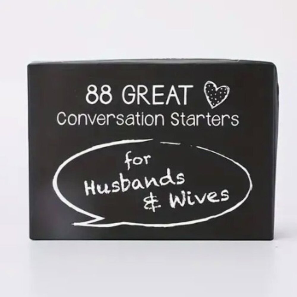 Couple Conversation Starter Cards NIB